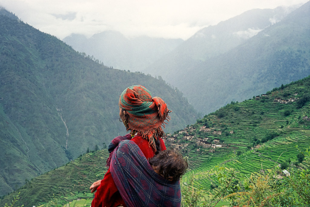 Dharma, district de l'Humla, Népal, juillet 2006