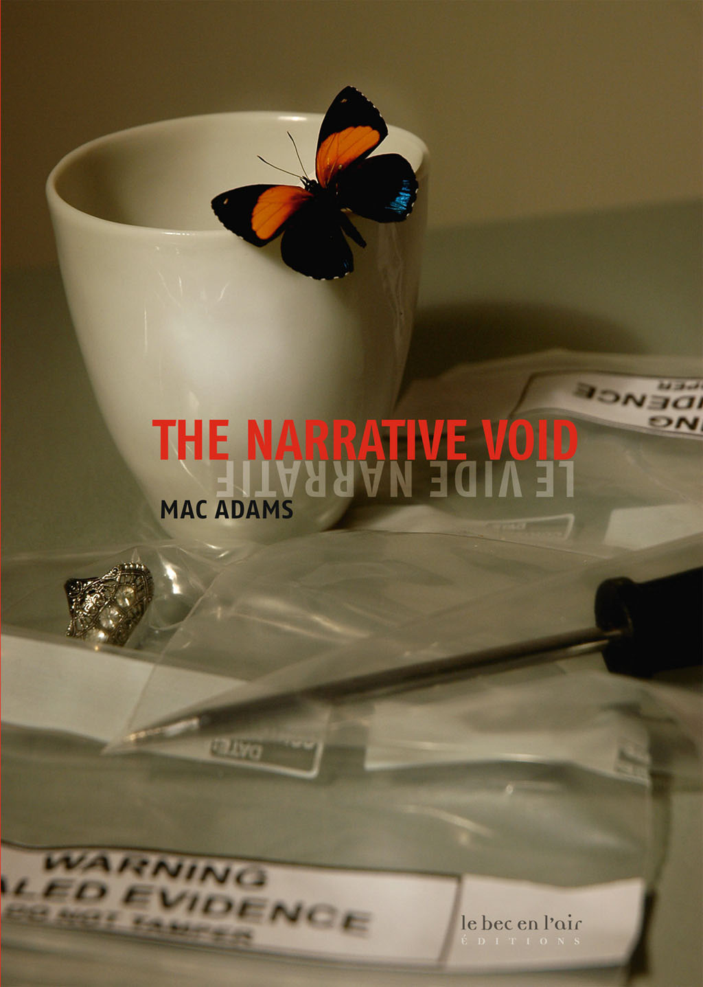 Couverture du livre Le Vide narratif, de Mac Adams