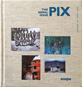 Couverture de la Revue Pix, The Nepal Issue