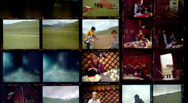 Mentorat : travail en cours sur une série de Laurence Halff, 2021